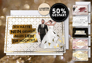 Coverbild Hochzeitkarten Grußkarten Set