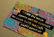 FUCK YOU CARDS: Gute Nacht lustige Geburtstagskarte Foto
