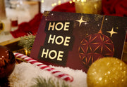 lustige Weihnachtskarte von FCK YOU CARDS Hoe