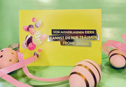 FCK YOU CARDS: Ausgeblasene Eier Osterkarte Front